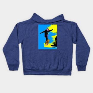 Snowboarder Flight - Snowboarder Kids Hoodie